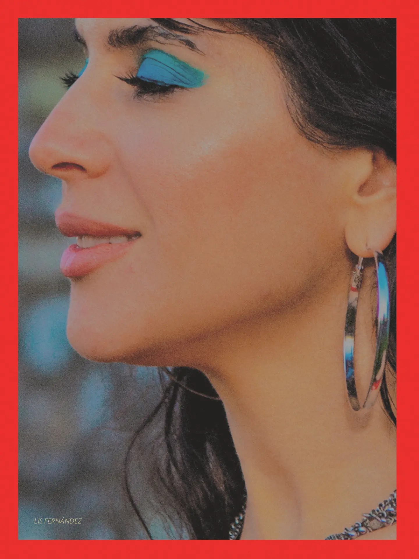 Lis Fernández en retrato de la obra