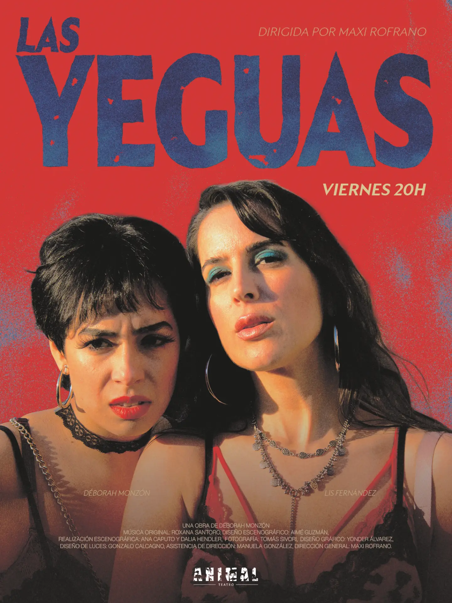 Afiche de Las Yeguas